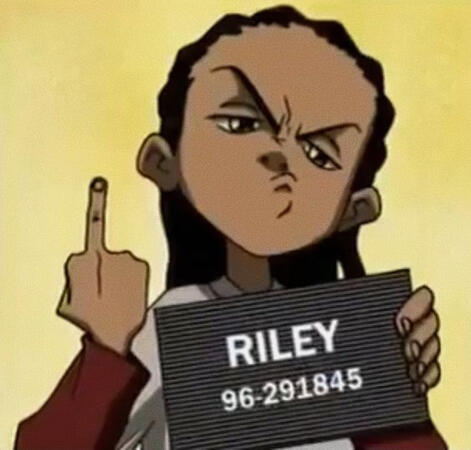 riley....he/they....prosecutor....the boondocks