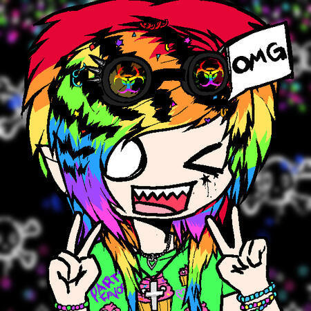 skye....it/glitch....comforter