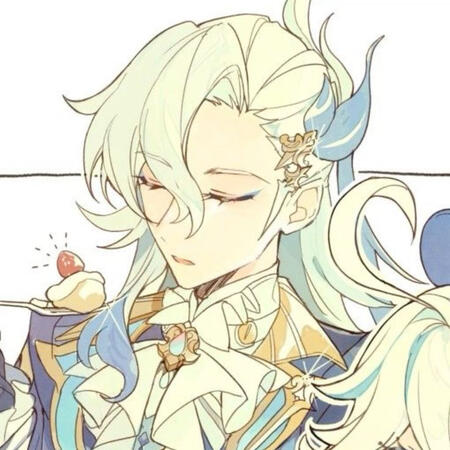 neuvillette....he/it/dragon/rain....protector/trauma holder....genshin impact